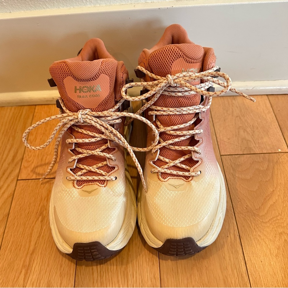 HOKA Women's Trail Code GORE-TEX 'Sun Baked Shortbread' Size 5